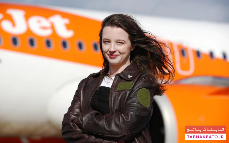 جوان‌ترین خلبان زن در جهان را بشناسید + عکس