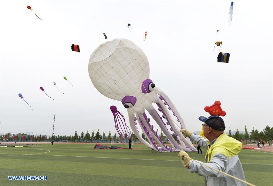مسابقه بادبادک‌های عجیب در چین + عکس