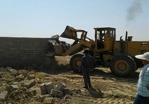 اجرای حکم بزرگترین رفع تصرف از اراضی منابع طبیعی خوزستان