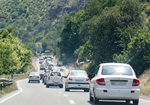 جاده چالوس در بیست و یکمین روز تابستان یکطرفه می شود