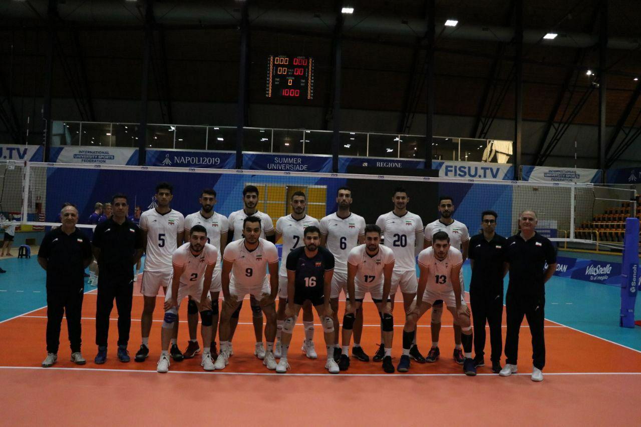 پیروزی تیم ملی والیبال ایران مقابل چین