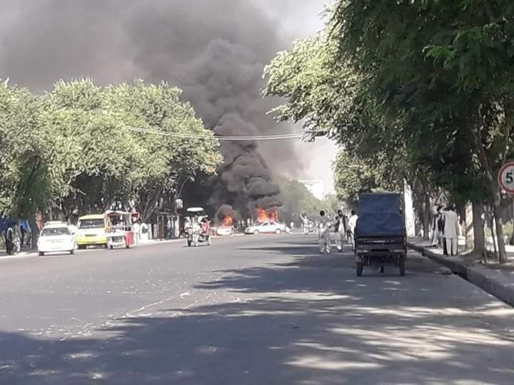 انفجار در مقابل دانشگاه کابل 33 کشته و زخمی برجای گذاشت