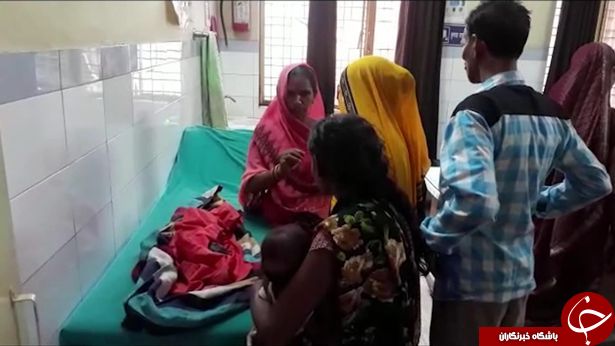 تولد نوزاد سه سر در بیمارستانی در هند + تصاویر///