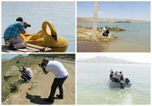 تور عکاسی دریاچه ارومیه پایان یافت/ دعوت از گردشگران برای حضور در ارومیه