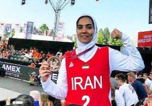 ملی‌پوش لرستانی نخستین مدال جهانی بسکتبال زنان را کسب کرد