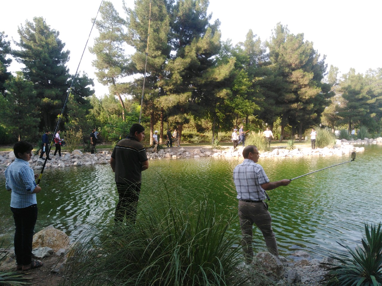 برگزاری مسابقات ماهیگیری در مشهد
