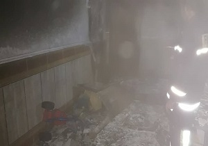 آتش سوزی منزل مسکونی بدون تلفات جانی در روستای منیخ