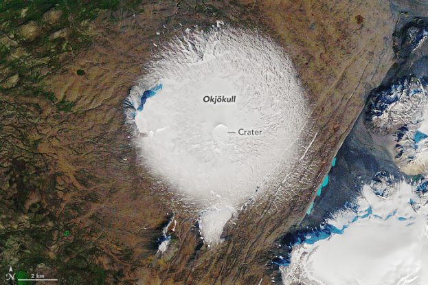 مرگ تدریجی یخچال باستانی در قاب ناسا!
