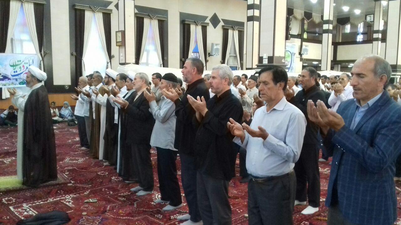 برگزاری نماز عید سعید قربان در چهاربرج + فیلم