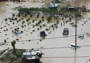 توفان چین بیش از ۱۲ میلیون نفر را تحت تأثیر قرار داد