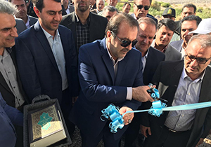افتتاح طرح آبرسانی در شهر قادرآباد