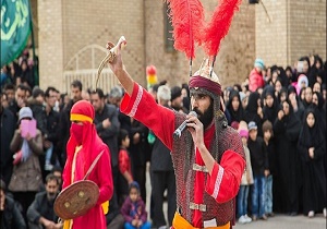 برگزاری مراسم تعزیه خوانی روزعاشورا در بافران
