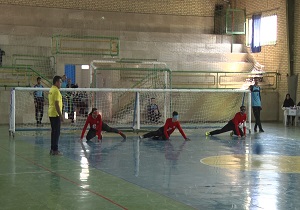 برگزاری مرحله رفت مسابقات گلبال لیگ دسته یک کشور