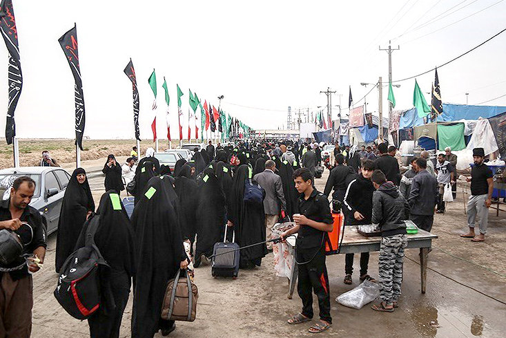 امنیت زائران اربعین حسینی در کشور عراق