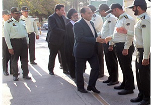 تجلیل از خدمات پلیس راه آهن یزد در برقراری نظم و امنیت