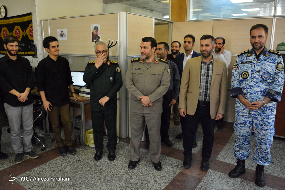 سردار کارگر از باشگاه خبرنگاران جوان بازدید کرد