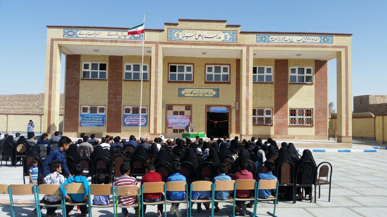 مدرسه ۶ کلاسه خیری در مهرستان افتتاح شد