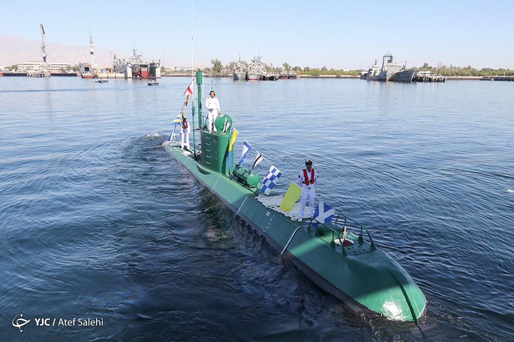 قاتل ایرانی شناورهای میلیون دلاری دشمن/ زیردریایی غدیر، شناور چابک ایران