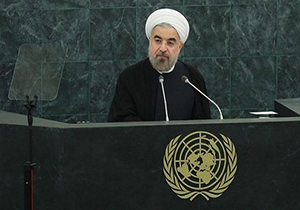 پاسخ قاطع روحانی در حضور مقامات اروپا در سازمان ملل/ ناتوانی شما و همچنین صبر ما حدی دارد + فیلم