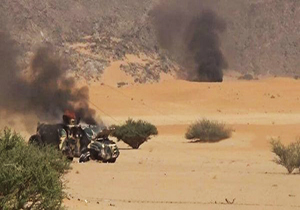 لحظه غافلگیری نیرو‌های سعودی توسط رزمندگان یمن + فیلم