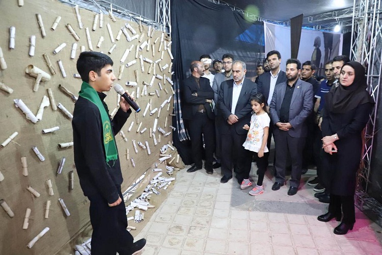 افتتاح نمایشگاه بزرگ «قافله عشق» در شیراز