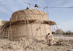 مرمت برج قلعه ملکی هرات با ۵۴ هزار قالب خشت