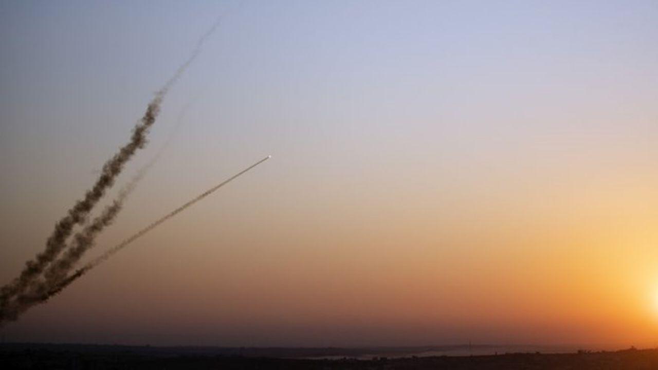 شلیک موشک از نوار غزه به سمت شهرک‌های صهیونیستی