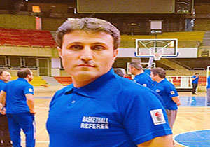 داور مهابادی مسابقات لیگ دسته یک بسکتبال کشور را قضاوت کرد