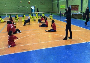 تیم والیبال نشسته بانوان شهرداری ارومیه بازی دوم و سوم را واگذار کرد
