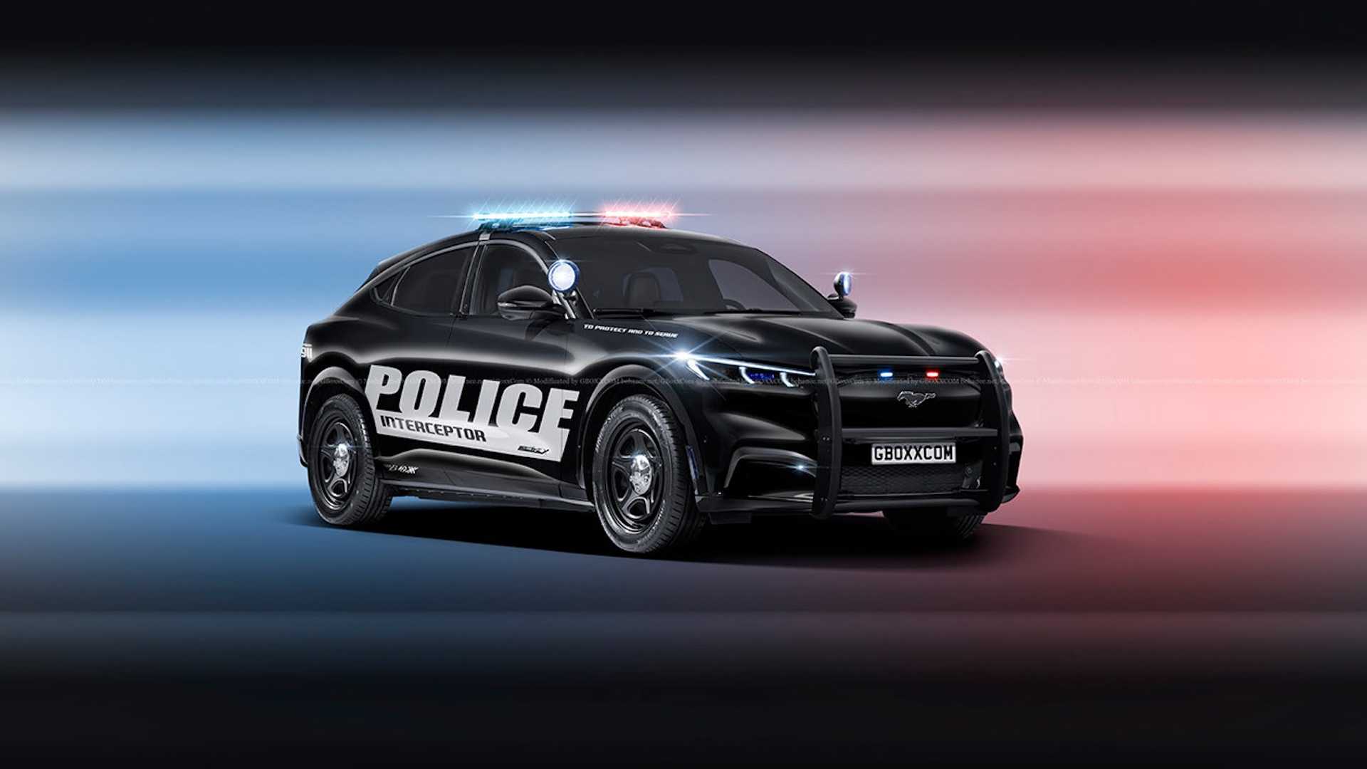 خودروی الکتریکی موستانگ به پلیس پیوست