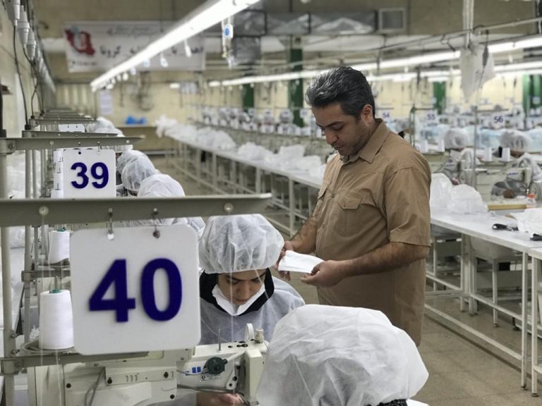 بزرگترین واحد صنفی تولید ماسک در کشور افتتاح شد