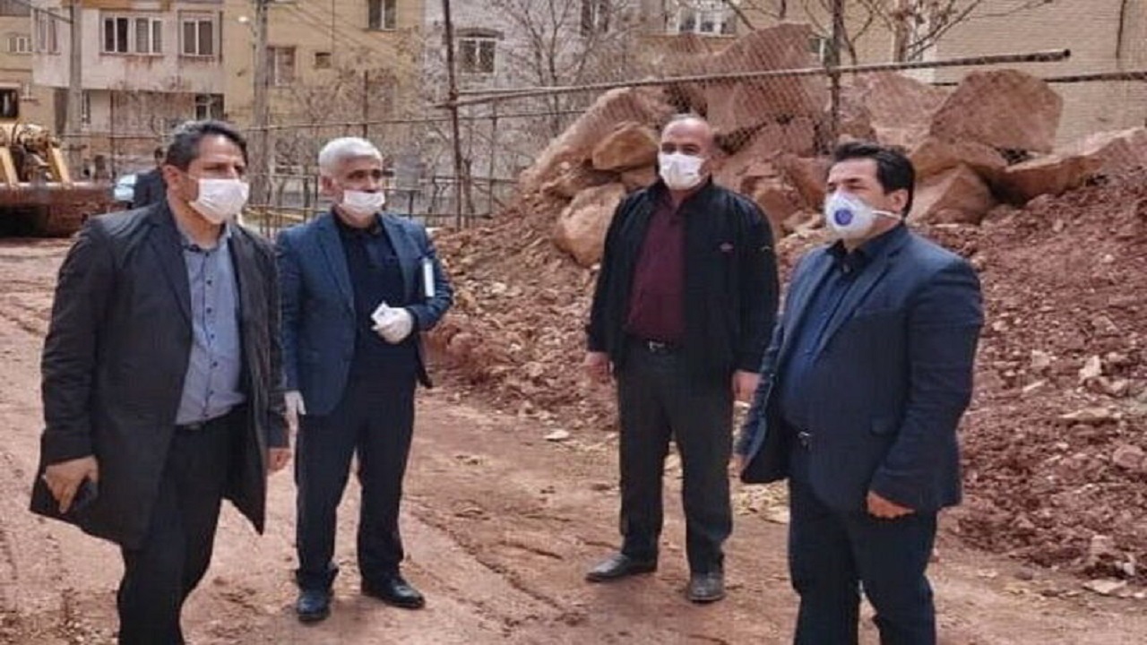 ۵۵ هزار مترمکعب عملیات خاکبرداری در منطقه باغمیشه تبریز انجام شد