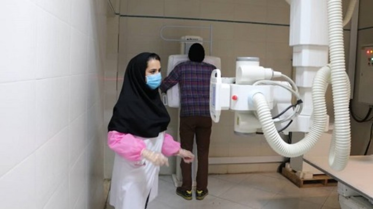 تصویر برداری سرپایی از بیماران مشکوک به کرونا در مشهد
