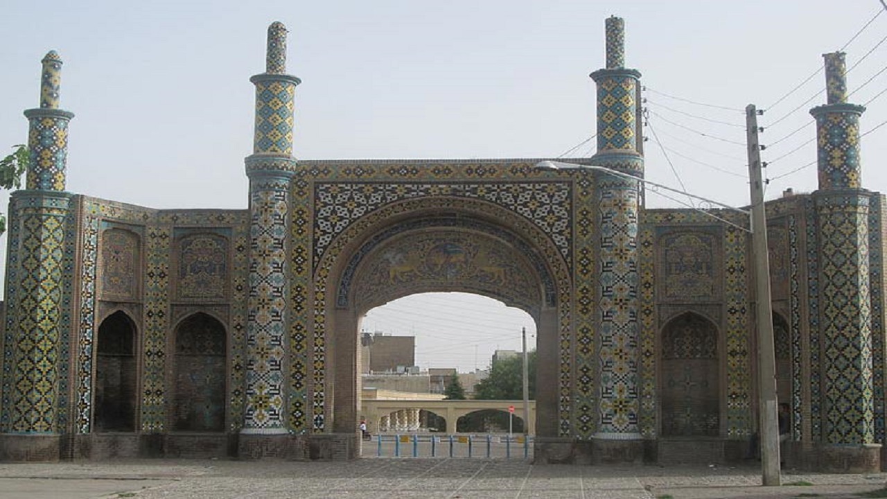 دروازه درب کوشک قزوین را مجازی بازدید کنید