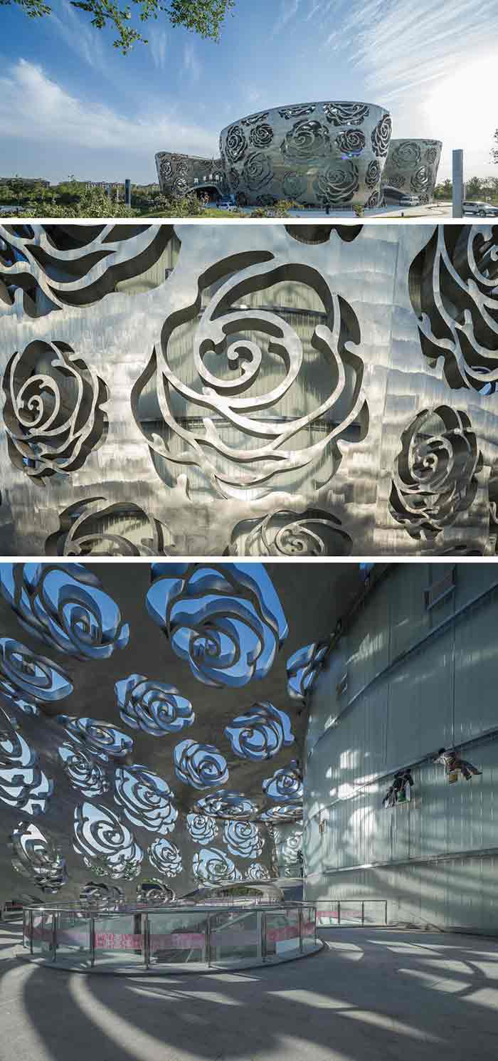 تلفیق مدرنیته، هنر و تاریخ در اولین موزه گل رز جهان