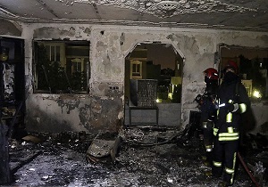 ۲ کشته بر اثر انفجار گاز در یک منزل مسکونی خرم آباد