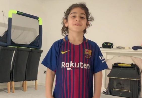 بازنشر ویدئوی آرات حسینی در اینستاگرام بارسلونا و کامنت لیونل مسی برای او