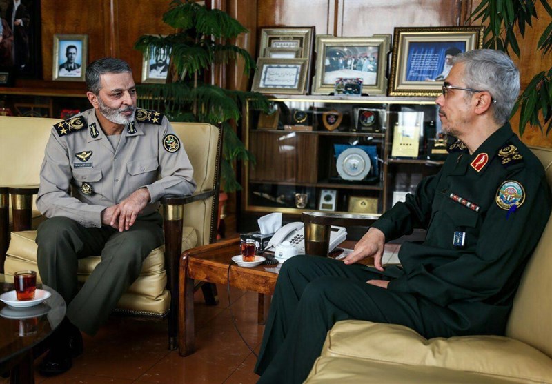 سردار سرلشکر باقری با فرمانده کل ارتش دیدار کرد