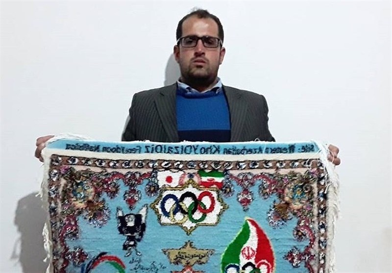 اتمام بافت تابلو فرش المپیک ۲۰۲۰ در آذربایجان‌غربی