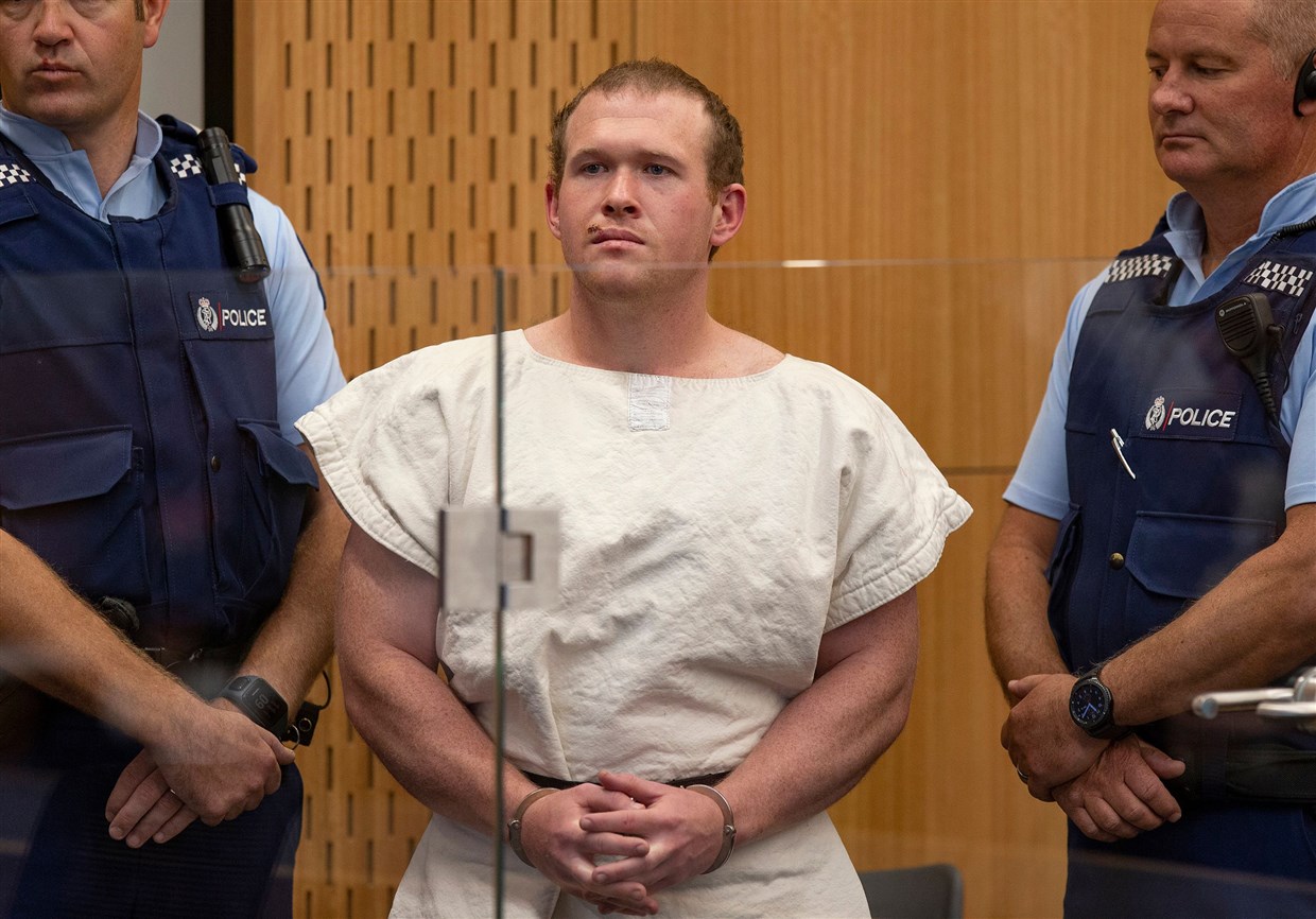 قاتل استرالیایی مسلمانان نیوزلندی اتهام خود را پذیرفت