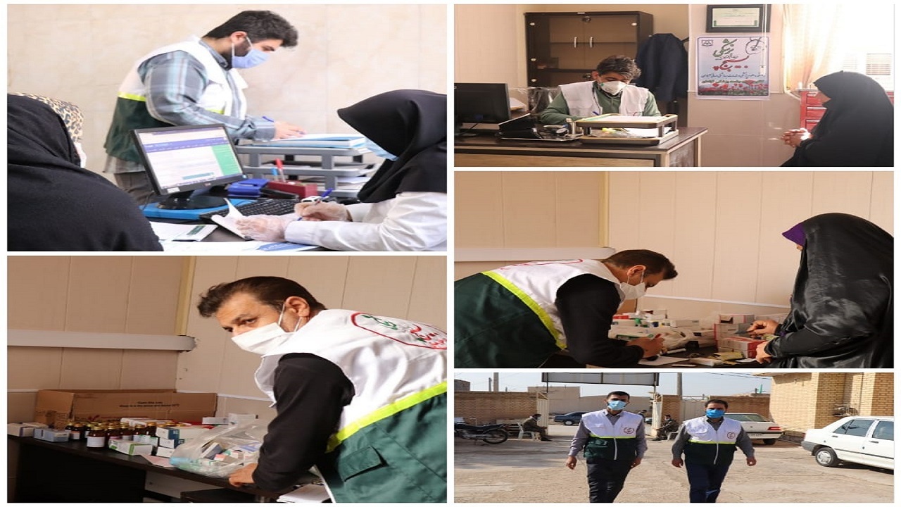 اعزام تیم پزشکی به منطقه شطیط آبادان/ توزیع داروی رایگان بین بیماران