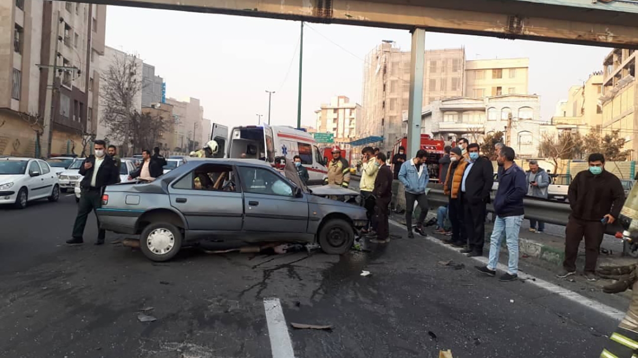 مصدومیت پنج تن در حادثه تصادف ظهر امروز در پایتخت