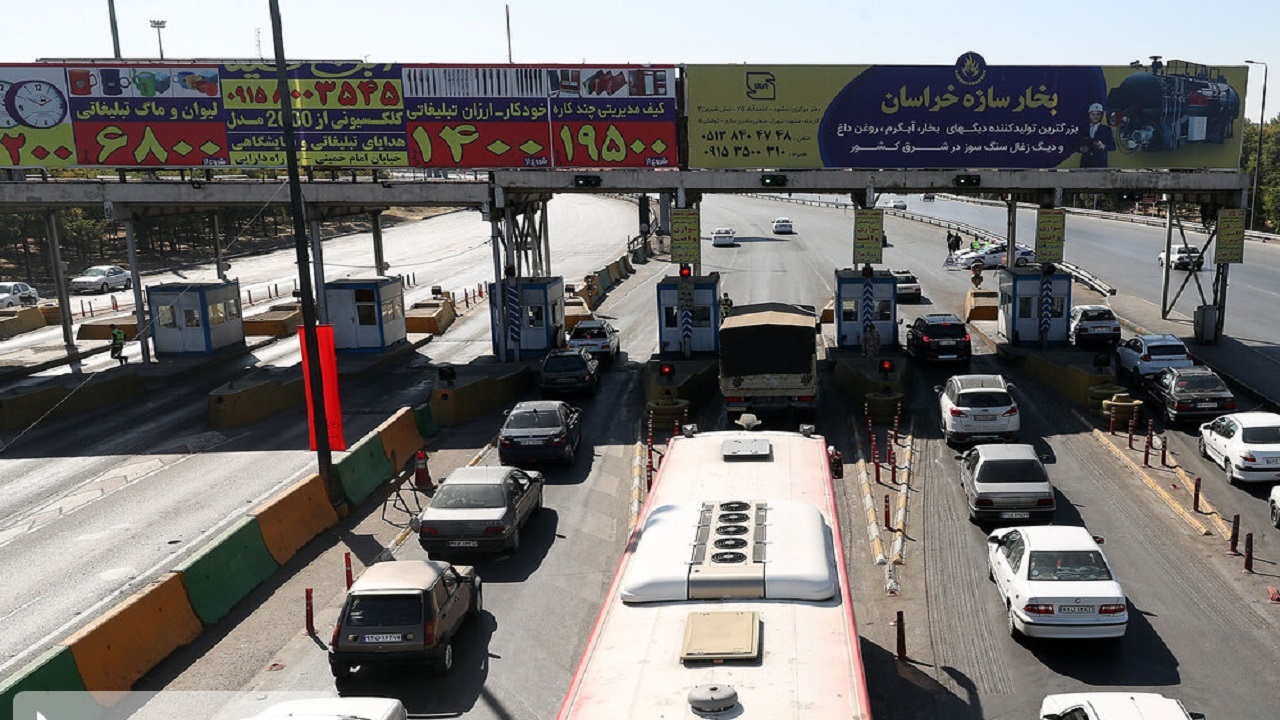 حذف طرح منع تردد کرونایی، ترافیک را به ورودی مشهد بازگرداند