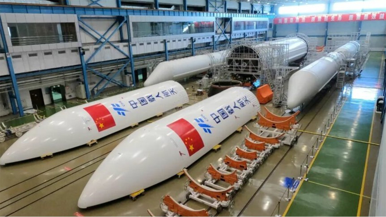 چین برای پرتاب بار و خدمه به ایستگاه فضایی آماده می‌شود