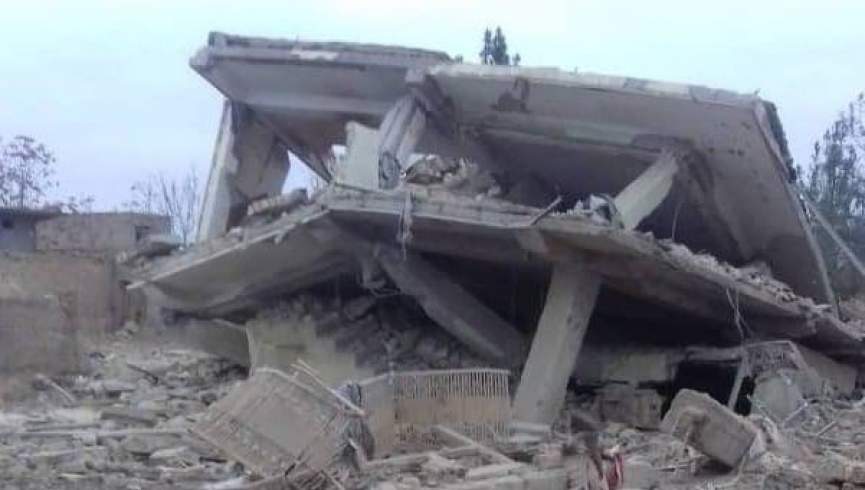 انفجار موتر بمب گذاری شده طالبان در یک منطقه مسکونی در فاریاب