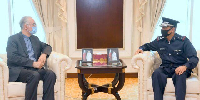 سفیر ایران در دوحه با رئیس پلیس قطر دیدار کرد