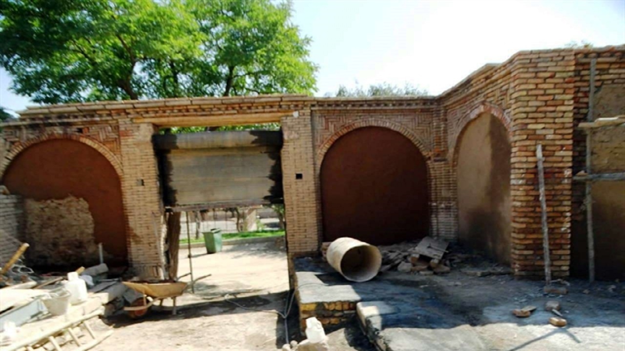 حفاظت اضطراری خانه تاریخی جواهری در سنندج