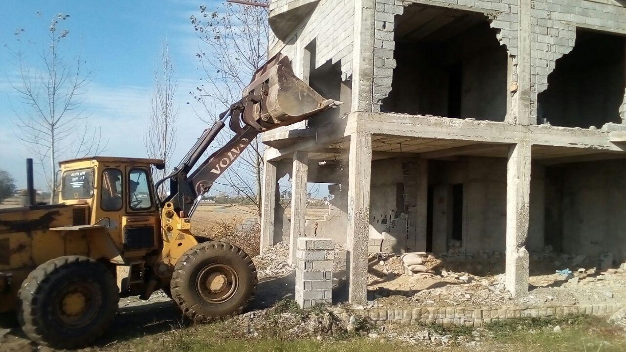 بساط ساخت و ساز غیرمجاز منطقه ۴ شهرداری کرج جمع شد