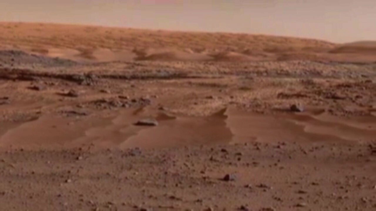 فیلمی جالب از سطح سیاره مریخ