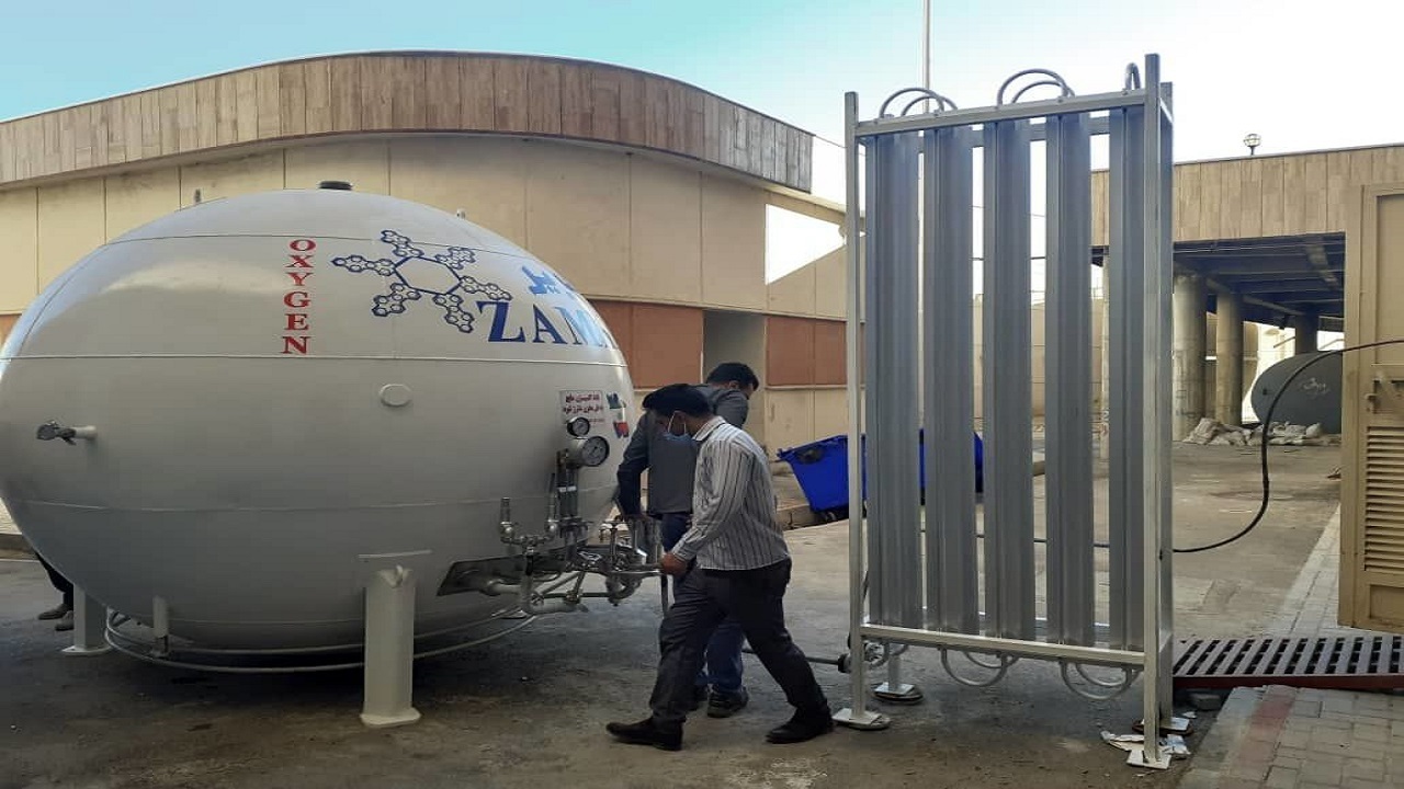 نصب دستگاه اکسیژن مایع بیمارستانی در یاسوج